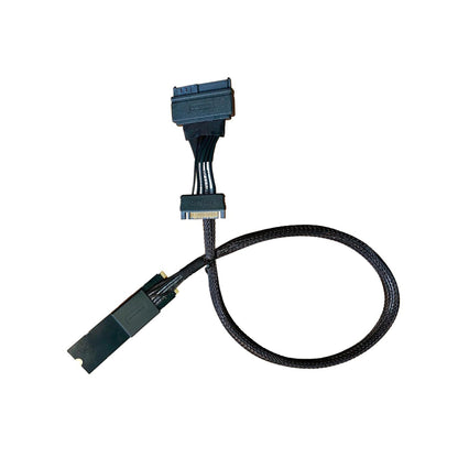 DiliVing PCIe 4.0 M.2 to U.2 NVMe SSD,SFF-8639 Drive to M.2 Host Adapter,U.2 SSD Converter -with Power Cable(75CM)