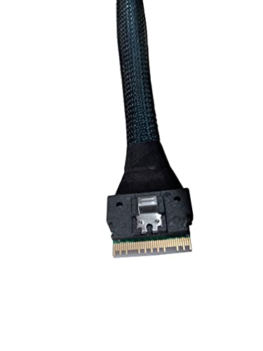 Dilinker SlimSAS 8X to SlimSAS 8X,SFF-8654 74pin to SFF-8654 74pin Cable 70CM (SAST-1267-85)