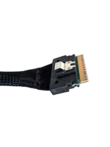 Dilinker SlimSAS 8X to SlimSAS 8X,SFF-8654 74pin to SFF-8654 74pin Cable 70CM (SAST-1267-85)