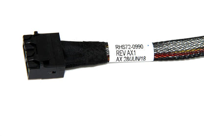 Dilinker LSI94xx Series Dedicated 2*MiniSAS-HD 8X to 2*U.2 NVMe SSD,SFF-8643 72Pin to 2*SFF-8639 68Pin Cable 75cm(Broadcom MPN 05-50065-00/05-50064-00)