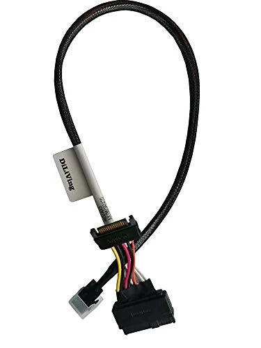 DiLinKer 75CM HD Mini-SAS(SFF-8643) to U.2 (SFF-8639) NVMe SSD Cable…