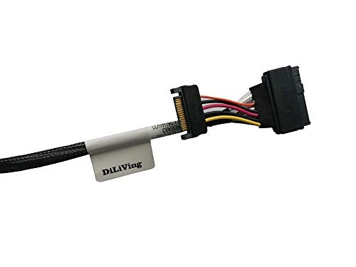 DiLinKer 75CM HD Mini-SAS(SFF-8643) to U.2 (SFF-8639) NVMe SSD Cable…