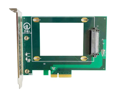 Dilinker PCIe to NVMe U.2 Adapter, PCIe 4X to SFF-8639 Interface for 2.5" NVMe SSD(PEX4SFF8639)
