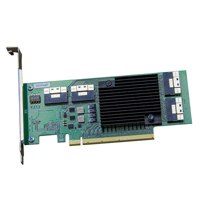 Dilinker PCI Express x16 to 4*SlimSAS 8X Expander, 8*U.2 NVMe SSD Adapter with SFF-8654 74 Pin Connector and Broadcom PLX8748 chipset for Servers