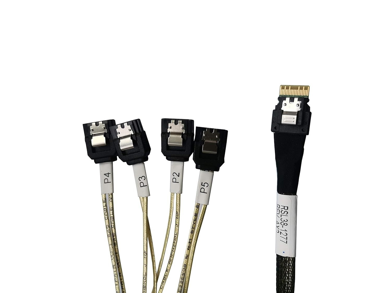 DiLinker Australia 𝐒𝐥𝐢𝐦𝐒𝐀𝐒 4X to 4*SATA,𝐒𝐅𝐅-𝟖𝟔𝟓𝟒 38pin